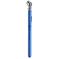 Translucent Blue Aluminum Tire Gauge